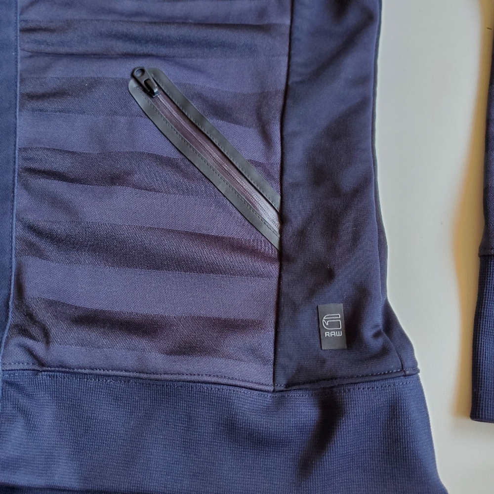 G-STAR Raw Zip Up Hoodie Large - Picture 3 of 5